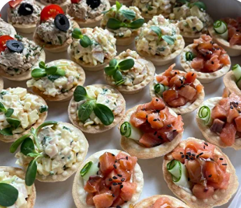 Тарталетки три вкуса 36 шт Тарталетки три вкуса 36 шт