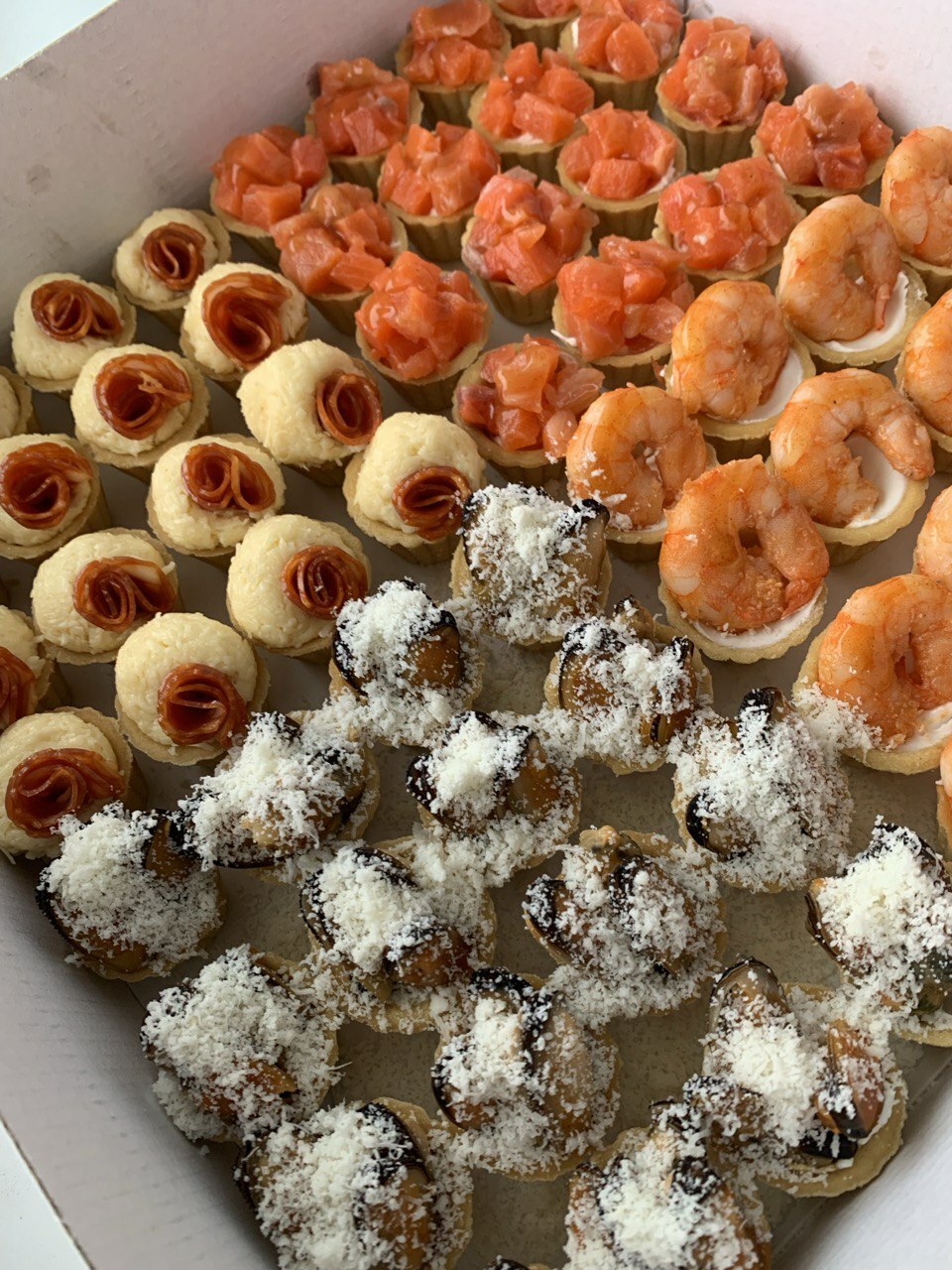 Тарталетки мини 64 шт Тарталетки мини 64 шт